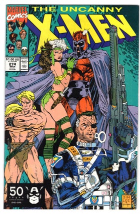 Item #32350 The Uncanny X-Men #274. Chris Claremont, Jim Lee