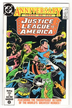 Item #32359 Justice League of America #250. Gerry Conway, Luke McDonnell