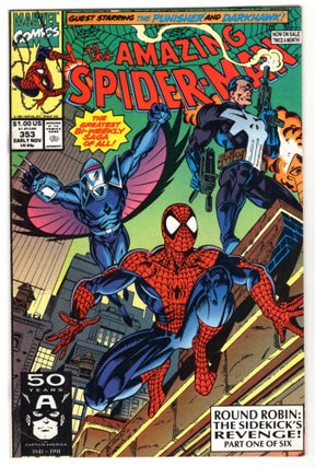 Item #32370 The Amazing Spider-Man #353. Al Milgrom, Mark Bagley