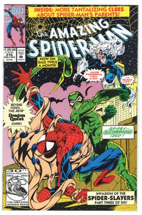 Item #32371 The Amazing Spider-Man #370. David Michelinie, Mark Bagley