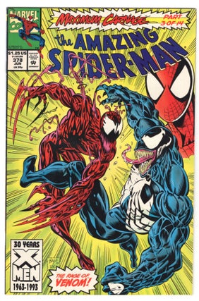 Item #32372 The Amazing Spider-Man #378. David Michelinie, Mark Bagley