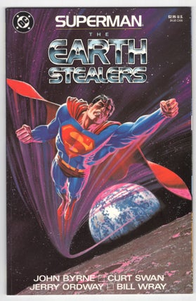Item #32377 Superman: The Earth Stealers. John Byrne, Curt Swan