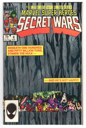 Item #32385 Marvel Super Heroes Secret Wars #4. Jim Shooter, Bob Layton
