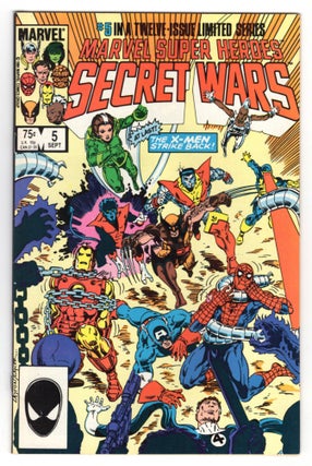 Item #32386 Marvel Super Heroes Secret Wars #5. Jim Shooter, Bob Layton
