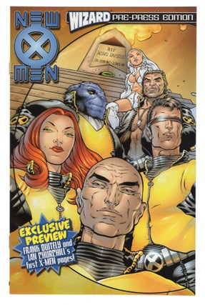 Item #32389 Wizard X-Men Pre-Press Edition. Grant Morrison, Frank Quitely
