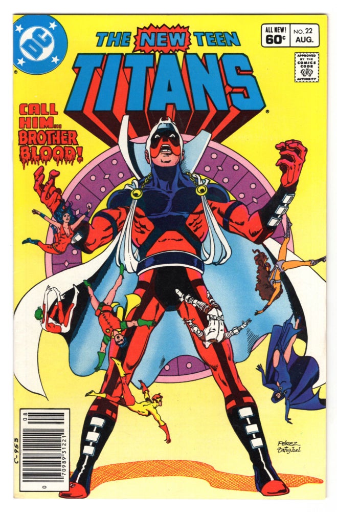 Item #32406 The New Teen Titans #22. Marv Wolfman, George Perez.