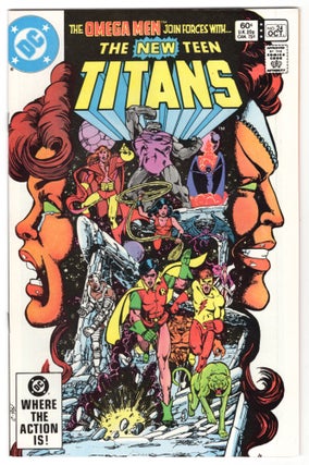 Item #32409 The New Teen Titans #23. Marv Wolfman, George Perez