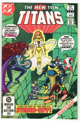 Item #32412 The New Teen Titans #25. Marv Wolfman, George Perez
