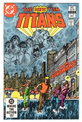 Item #32414 The New Teen Titans #26. Marv Wolfman, George Perez