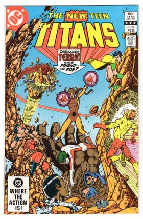 Item #32417 The New Teen Titans #28. Marv Wolfman, George Perez