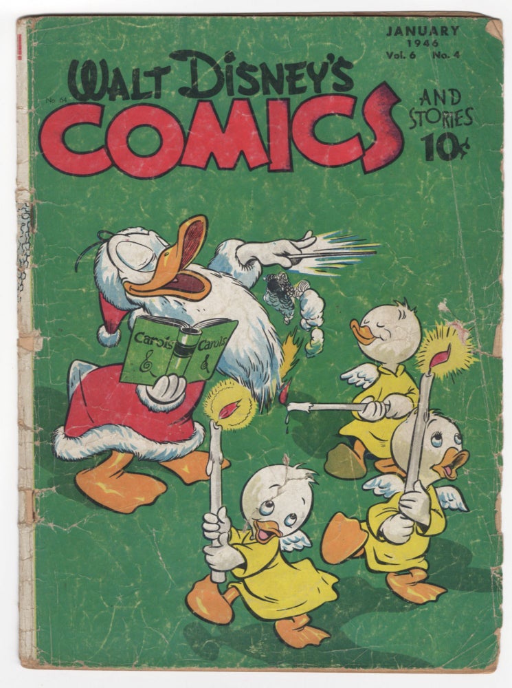 Item #32459 Walt Disney's Comics and Stories #64. Floyd Gottfredson, Al Taliaferro, Carl Barks.