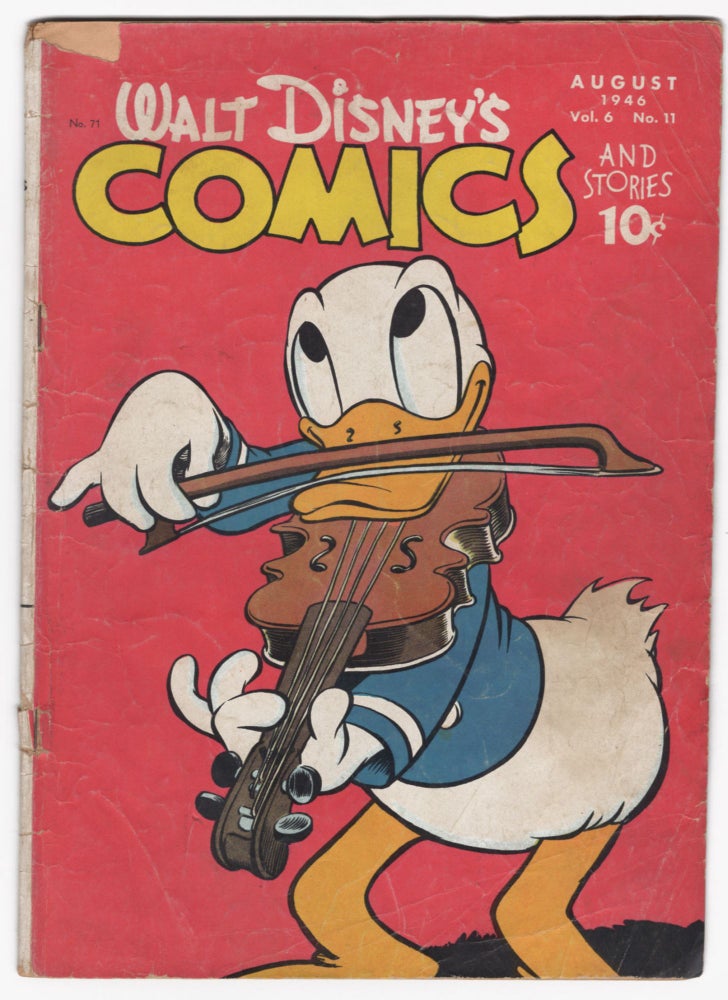 Item #32461 Walt Disney's Comics and Stories #71. Floyd Gottfredson, Al Taliaferro, Carl Barks.