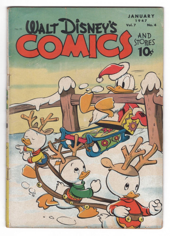 Item #32462 Walt Disney's Comics and Stories #76. Floyd Gottfredson, Al Taliaferro, Carl Barks.