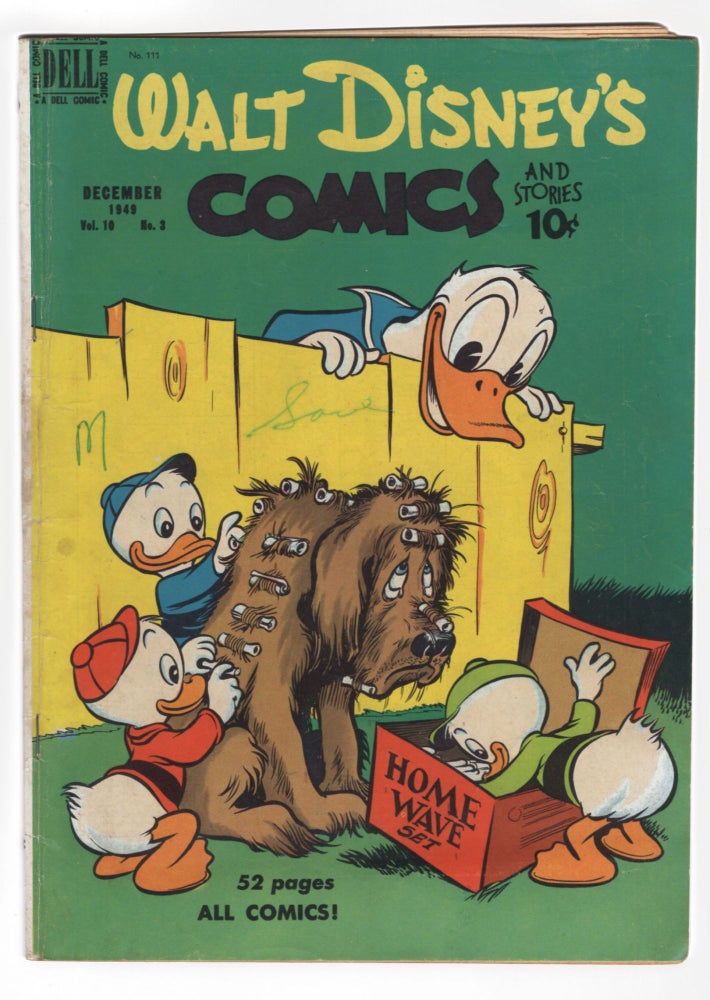 Item #32490 Walt Disney's Comics and Stories #111. Floyd Gottfredson, Al Taliaferro, Carl Barks.
