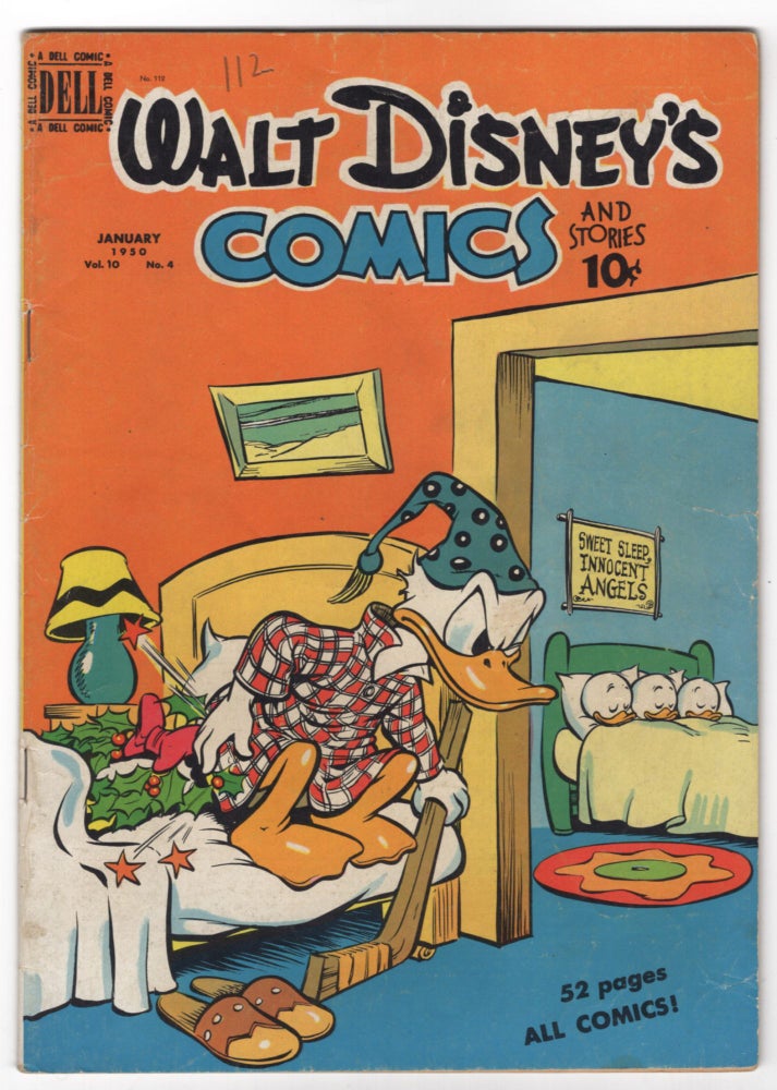 Item #32491 Walt Disney's Comics and Stories #112. Floyd Gottfredson, Al Taliaferro, Carl Barks.