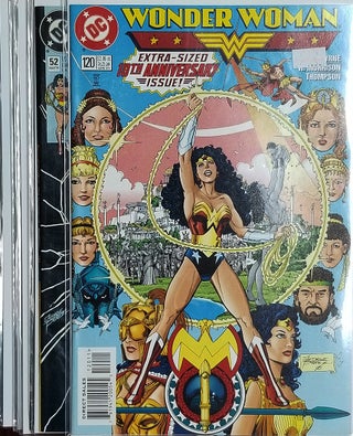 Item #32523 Wonder Woman Thirty-One Issue Run. John Byrne, George Perez