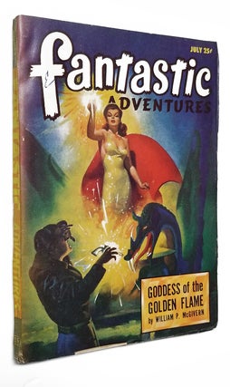 Goddess of the Golden Flame in Fantastic Adventures July 1947.
