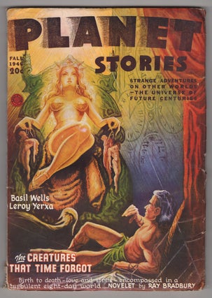 Item #32555 The Creatures That Time Forgot (Frost and Fire) in Planet Stories Fall 1946. Ray...