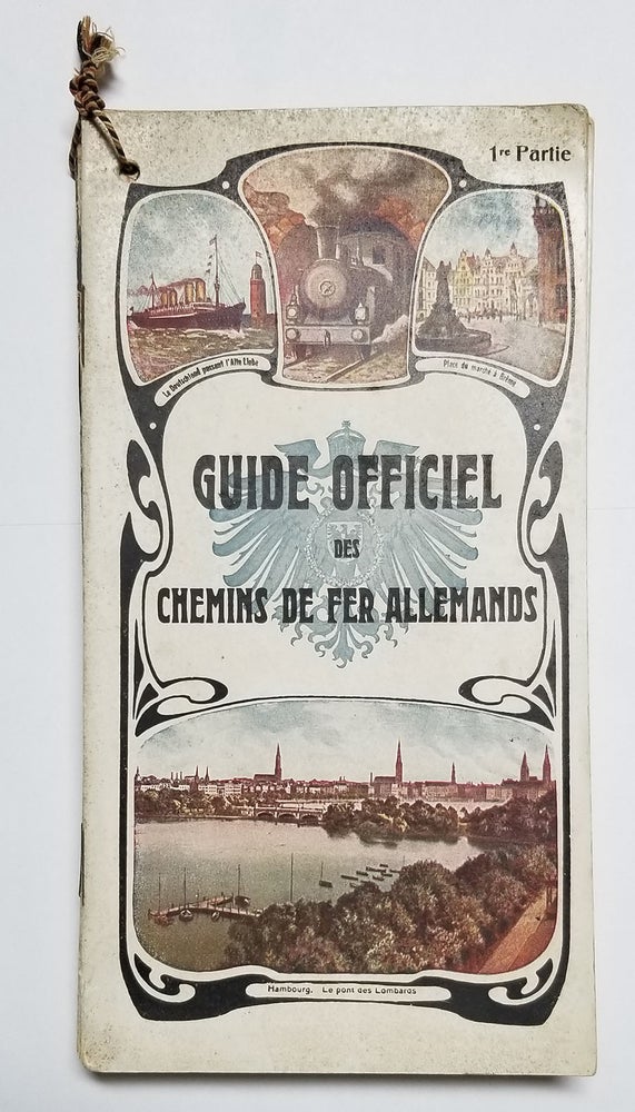 Item #32575 Guide officiel des chemins de fer Allemands. (French Language Guides to German Railways - Complete in Six Volumes). Germany - Railways.