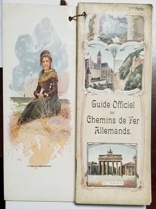 Guide officiel des chemins de fer Allemands. (French Language Guides to German Railways - Complete in Six Volumes).