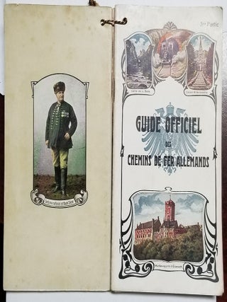 Guide officiel des chemins de fer Allemands. (French Language Guides to German Railways - Complete in Six Volumes).