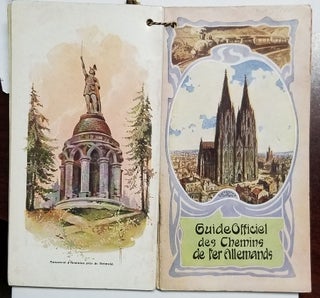Guide officiel des chemins de fer Allemands. (French Language Guides to German Railways - Complete in Six Volumes).