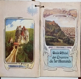 Guide officiel des chemins de fer Allemands. (French Language Guides to German Railways - Complete in Six Volumes).