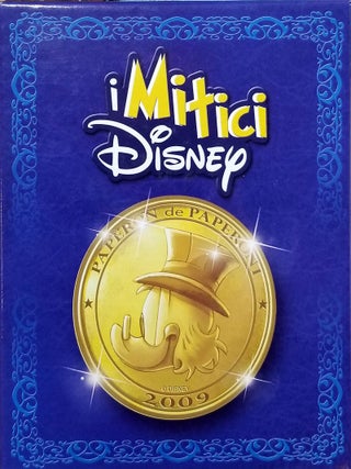 I Mitici Disney Complete Thirty Volume Set with Collectible Coins and Clamshell Case.