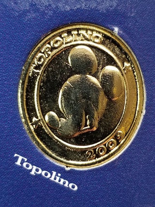 I Mitici Disney Complete Thirty Volume Set with Collectible Coins and Clamshell Case.