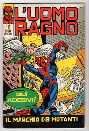 Item #32621 L'uomo ragno #120. (Italian Edition of Marvel Team-Up #4). Gerry Conway, Gil Kane