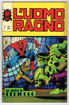 Item #32623 L'uomo ragno #166. (Italian Edition of Marvel Team-Up #27). Len Wein, Jim Mooney