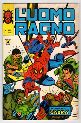 Item #32625 L'uomo ragno #169. (Italian Edition of The Amazing Spider-Man #140). Gerry Conway,...