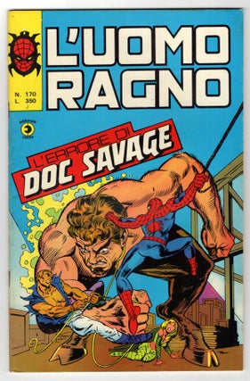 Item #32626 L'uomo ragno #170. (Italian Edition of Giant-Size Spider-Man #3). Gerry Conway, Ross...
