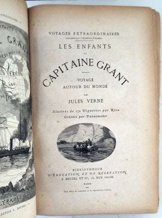 Les enfants du Capitaine Grant. Voyage autour du monde.
