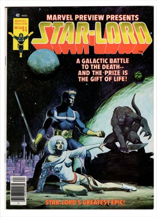 Item #32653 Marvel Preview #14 and #18 Featuring Star-Lord. Chris Claremont, Carmine Infantino