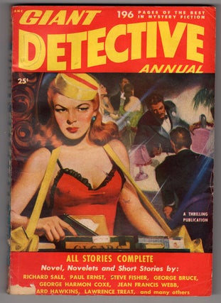 Item #32701 Giant Detective Annual 1950. Frank Gruber