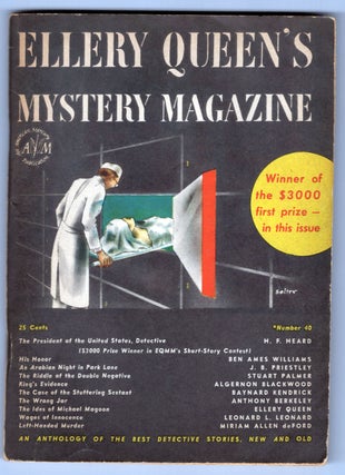 Item #32702 Ellery Queen's Mystery Magazine March 1947. Ellery Queen, ed