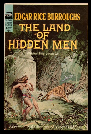 Item #32715 The Land of Hidden Men. Edgar Rice Burroughs