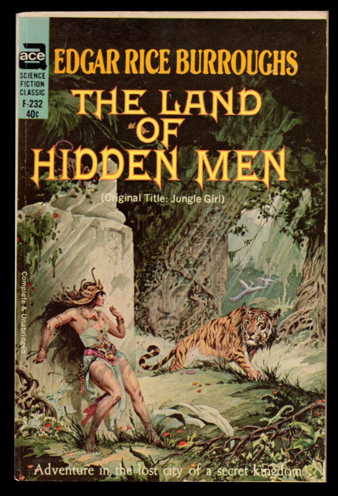 Item #32715 The Land of Hidden Men. Edgar Rice Burroughs.