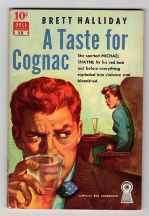 Item #32727 A Taste for Cognac. Brett Halliday