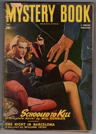 Item #32770 One Night in Barcelona in Mystery Book Fall 1947. William Irish, Cornell Woolrich