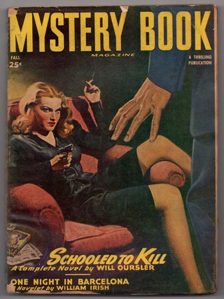 Item #32771 One Night in Barcelona in Mystery Book Fall 1947. William Irish, Cornell Woolrich