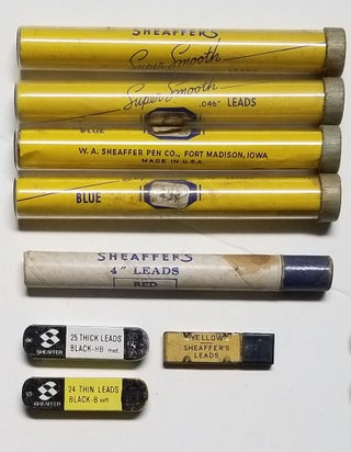 Vintage Sheaffer Mechanical Pencil Leads Refills Collection.