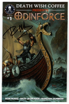 Item #32931 Death Wish Coffee Presents: Odinforce #1. (Signed Limited Edition with COA). Ron...