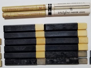 Item #32954 Vintage Parker Mechanical Pencil Leads Refills Collection. Parker