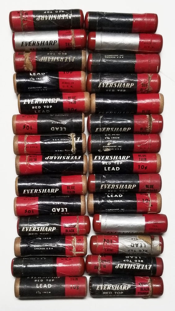 Item #32961 Vintage Eversharp Mechanical Pencil Leads Refills Collection. Eversharp.
