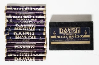 Vintage Dandy Mechanical Pencil Leads in the Original Wooden Tubes and Box. Dandy.