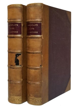 Item #33004 The Life and Letters of Lord Macaulay by His Nephew. In Two Volumes. George Otto...