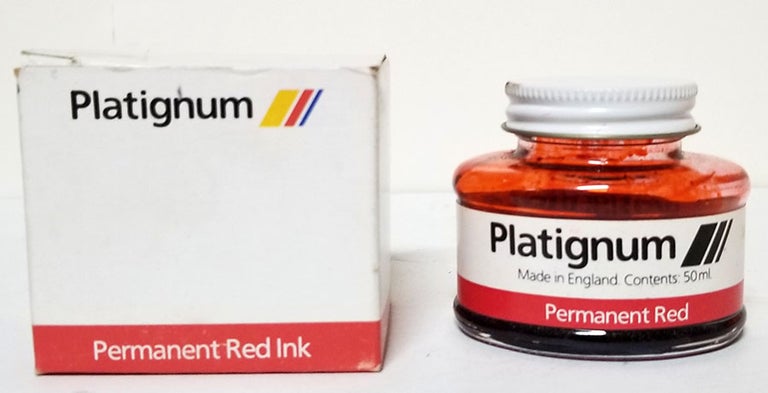 Item #33015 Vintage Platignum Ink in Box. Platignum.