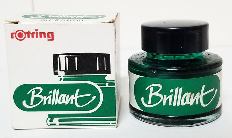 Item #33018 Vintage Rotring Brillant Green in Box. Rotring.